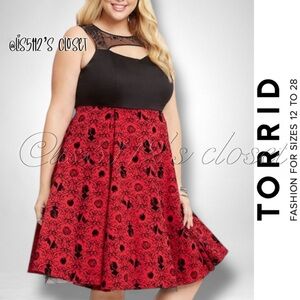 Torrid Disney Snow White And The Seven Dwarfs Princess Corset Dress Sz 12 0X L